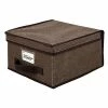 Wholesale 🥰 Decorative Boxes & Baskets Simplify Medium Non Woven Storage Box, Brown (25420-ESPRESSO) ❤️ -Change Your Whole Storage & Organization. unnamed file 1600