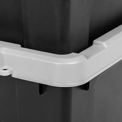 Promo 👏 Storage Bins & Totes IRIS® Store-It-All Tote 18 Gallon, 2 Pack, Black 🔥 4 Promo 👏 Storage Bins & Totes IRIS® Store-It-All Tote 18 Gallon, 2 Pack, Black 🔥 - Image 2