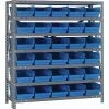 Top 10 🎉 Storage Bins & Totes Quantum Storage Systems 18" X 36" X 39" Shelf Bins Unit, Blue (1839-104-B) 👏 -Change Your Whole Storage & Organization. unnamed file 1658
