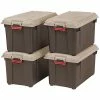Best reviews of 🎁 Iris® Storage Totes IRIS Weathertight Heavy Duty 87 Qt. Storage Tote, Brown, 4 Pack (250183) 👍 -Change Your Whole Storage & Organization. unnamed file 1665