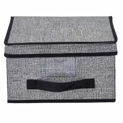 Top 10 ✨ Decorative Boxes & Baskets Simplify Storage Box, Medium, Black (25420-BLACK) 🧨