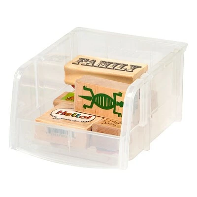 Hot Sale ๐ Storage Bins & Totes IRIS Extra Small Bin, Clear, 24 Pack ๐ 4 Hot Sale ๐ Storage Bins & Totes IRIS Extra Small Bin, Clear, 24 Pack ๐ - Image 2