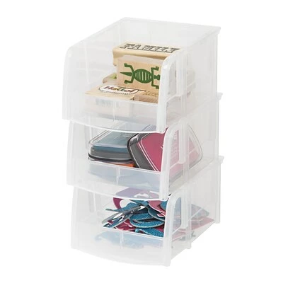 Hot Sale ๐ Storage Bins & Totes IRIS Extra Small Bin, Clear, 24 Pack ๐ 5 Hot Sale ๐ Storage Bins & Totes IRIS Extra Small Bin, Clear, 24 Pack ๐ - Image 3