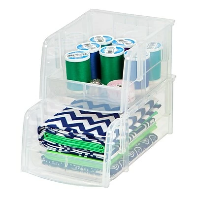 Hot Sale ๐ Storage Bins & Totes IRIS Extra Small Bin, Clear, 24 Pack ๐ 6 Hot Sale ๐ Storage Bins & Totes IRIS Extra Small Bin, Clear, 24 Pack ๐ - Image 4