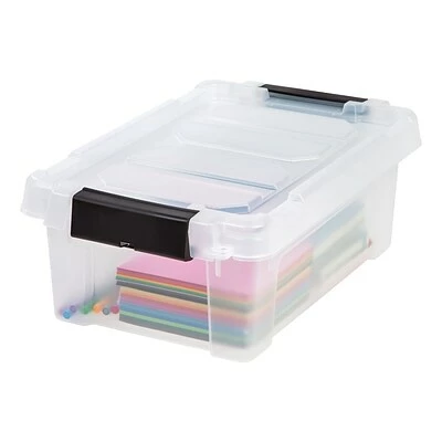 Cheapest 😉 Storage Bins & Totes IRIS® 3 Gal Store-It-All Tote, Clear, 6 Pack (250155) ⭐ 5 Cheapest 😉 Storage Bins & Totes IRIS® 3 Gal Store-It-All Tote, Clear, 6 Pack (250155) ⭐ - Image 3