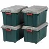 Hot Sale 🧨 Iris® Storage Totes IRIS Weathertight Heavy Duty 87 Qt. Storage Tote, Green, 4/Pack (585751) 👍 -Change Your Whole Storage & Organization. unnamed file 1714