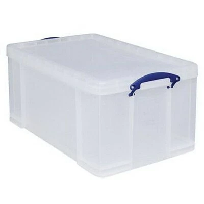 New 🎉 Storage Bins & Totes Really Useful Box® 64 Liter, Clear 👍 6 New 🎉 Storage Bins & Totes Really Useful Box® 64 Liter, Clear 👍 - Image 4