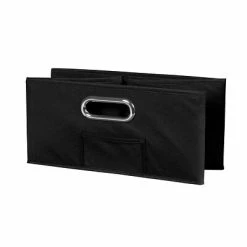 Promo 🌟 Storage Bins & Totes Niche Cubo Half-Size Foldable Fabric Storage Bin- Black (HTOTE1206BK) 🛒 -Change Your Whole Storage & Organization. unnamed file 1721
