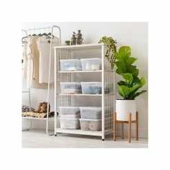 Discount ❤️ Storage Bins & Totes Iris 13.5 Qt. Snap Lid Storage Tote, Clear, 8/Pack (500075) 👏 -Change Your Whole Storage & Organization. unnamed file 1728
