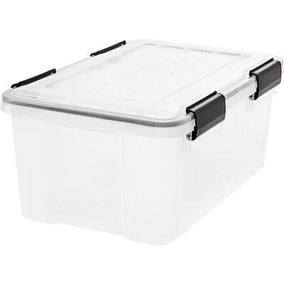 Cheapest ๐ฅ Storage Bins & Totes Iris WEATHERTIGHT 19 Qt. Latch Lid Storage Boxes, Clear, 6/Carton (110380) ๐ 3 Cheapest ๐ฅ Storage Bins & Totes Iris WEATHERTIGHT 19 Qt. Latch Lid Storage Boxes, Clear, 6/Carton (110380) ๐