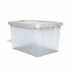 Flash Sale ⭐ Storage Bins & Totes Iris 20 Qt. Latch Lid Storage Bin, Clear (270018/250296) 👏