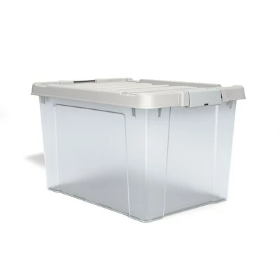 Flash Sale โญ Storage Bins & Totes Iris 20 Qt. Latch Lid Storage Bin, Clear (270018/250296) ๐ 3 Flash Sale โญ Storage Bins & Totes Iris 20 Qt. Latch Lid Storage Bin, Clear (270018/250296) ๐