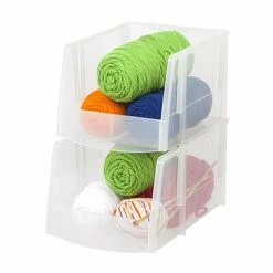 Flash Sale 🥰 Storage Bins & Totes IRIS 18 Qt. Lift Off Storage Bin , Clear, 6/Pack (200540) 👍 -Change Your Whole Storage & Organization. unnamed file 1762