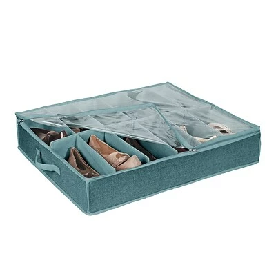 Best Sale โจ Shoe Racks Simplify 12 Pair Under The Bed ๐ Shoe Box, Dustyblue (25430-Dustyblue) ๐ 3 Best Sale โจ Shoe Racks Simplify 12 Pair Under The Bed ๐ Shoe Box, Dustyblue (25430-Dustyblue) ๐