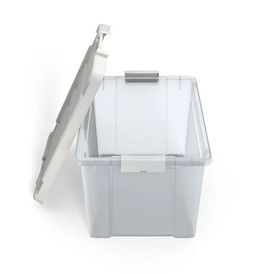 Flash Sale โญ Storage Bins & Totes Iris 20 Qt. Latch Lid Storage Bin, Clear (270018/250296) ๐ 5 Flash Sale โญ Storage Bins & Totes Iris 20 Qt. Latch Lid Storage Bin, Clear (270018/250296) ๐ - Image 3