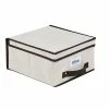 Best deal 👍 Decorative Boxes & Baskets Simplify Medium Size Collapsible Non Woven Storage Box Cream (5170-CREAM) ✔️