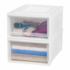 Flash Sale 🔥 Storage Bins & Totes IRIS® Medium Box Chest Drawer, White, 3 Pack (591073) 🎁 -Change Your Whole Storage & Organization. unnamed file 1788