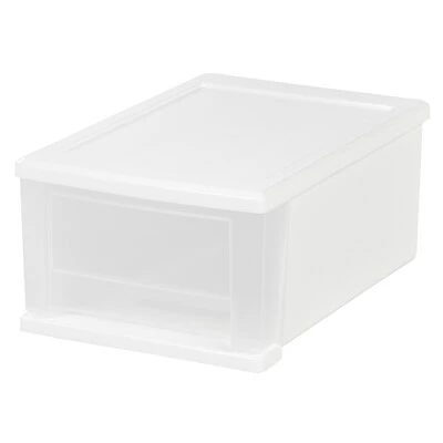 Deals โค๏ธ Storage Drawers IRIS 7 Qt. Stacking Drawer, White, 4/PK (129873) ๐ 2 Deals โค๏ธ Storage Drawers IRIS 7 Qt. Stacking Drawer, White, 4/PK (129873) ๐