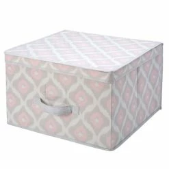 Budget โญ Closet Storage Organizers The Macbeth Collection Closet Candie Storage Box, Jumbo, Ikat (M-77802-CC) โ๏ธ