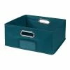 Hot Sale ⌛ Storage Bins & Totes Niche Cubo Half-Size Foldable Fabric Storage Bin- Teal (HTOTE1206TL) 🛒 -Change Your Whole Storage & Organization. unnamed file 1811