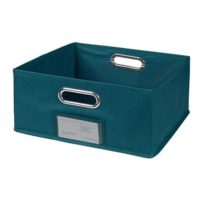 Hot Sale โ Storage Bins & Totes Niche Cubo Half-Size Foldable Fabric Storage Bin- Teal (HTOTE1206TL) ๐ 4 Hot Sale โ Storage Bins & Totes Niche Cubo Half-Size Foldable Fabric Storage Bin- Teal (HTOTE1206TL) ๐ - Image 2