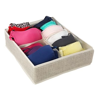 Cheap ⭐ Cloth & Soft Storage Simplify Drawer Organizer, 4 Compartment, Faux Jute (25515-FEJ) 🥰 3 Cheap ⭐ Cloth & Soft Storage Simplify Drawer Organizer, 4 Compartment, Faux Jute (25515-FEJ) 🥰 - Image 2