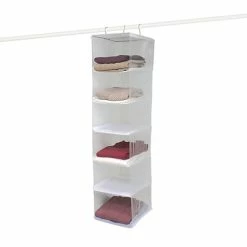 Best deal ๐ Closet Storage Organizers Simplify Hanging Closet Organizer, 6 Shelf, Crystal Clear (26368) ๐