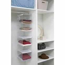Best deal 🎁 Closet Storage Organizers Simplify Hanging Closet Organizer, 6 Shelf, Crystal Clear (26368) 👍 -Change Your Whole Storage & Organization. unnamed file 1853