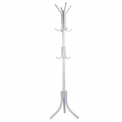 Discount 😀 Clothes Racks & Portable Closets Mind Reader Standing Metal 11 Hook 🧥 Coat Rack, White (COATRACK11-WHT) ✨ -Change Your Whole Storage & Organization. unnamed file 194