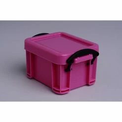 Hot Sale 🛒 Stackable Storage Boxes & Bins Really Useful Box® 0.14 Liter Snap Lid Storage Bin, Assorted Colors (0.14L ASS) 🔥 -Change Your Whole Storage & Organization. unnamed file 23