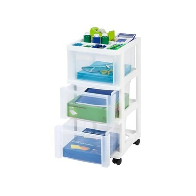 Hot Sale ๐ฅ Storage Bins & Totes Iris 3 Drawers Standalone Storage, White, 2/Carton (116836) ๐ 5 Hot Sale ๐ฅ Storage Bins & Totes Iris 3 Drawers Standalone Storage, White, 2/Carton (116836) ๐ - Image 3