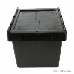 Buy 😀 Mind Reader Storage Bins & Totes IRIS Store-It-All 72 Qt. Latching Lid Storage Tote, Black, 2/Pack (586530) 🧨 -Change Your Whole Storage & Organization. unnamed file 268