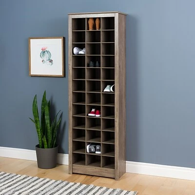 Discount ๐ Shoe Racks Prepac Space-Saving ๐ Shoe Storage Cabinet, Drifted Gray (DUSR-0009-1) โ๏ธ 7 Discount ๐ Shoe Racks Prepac Space-Saving ๐ Shoe Storage Cabinet, Drifted Gray (DUSR-0009-1) โ๏ธ - Image 5