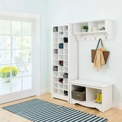 Outlet 🧨 Shoe Racks Prepac Space-Saving 👟 Shoe Storage Cabinet, White (WUSR-0009-1) 😀 -Change Your Whole Storage & Organization. unnamed file 3