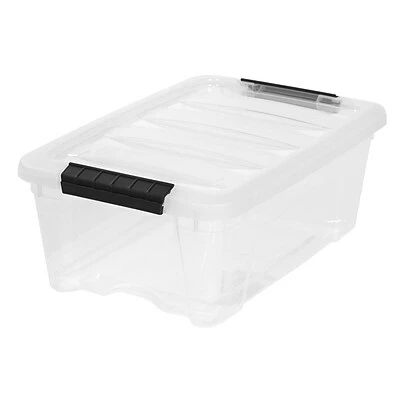 Discount ๐ Storage Bins & Totes Iris Stack & Pull Stackable, Clear, 6/Carton (100300) ๐ 3 Discount ๐ Storage Bins & Totes Iris Stack & Pull Stackable, Clear, 6/Carton (100300) ๐