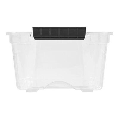 Discount ๐ Storage Bins & Totes Iris Stack & Pull Stackable, Clear, 6/Carton (100300) ๐ 4 Discount ๐ Storage Bins & Totes Iris Stack & Pull Stackable, Clear, 6/Carton (100300) ๐ - Image 2