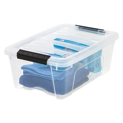 Discount ๐ Storage Bins & Totes Iris Stack & Pull Stackable, Clear, 6/Carton (100300) ๐ 6 Discount ๐ Storage Bins & Totes Iris Stack & Pull Stackable, Clear, 6/Carton (100300) ๐ - Image 4