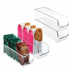 Hot Sale 😀 InterDesign Storage Bins InterDesgin Linus Refrigerator And Freezer Binz, Fridge/Pantry Organization, Clear, Plastic (56830) ⭐ -Change Your Whole Storage & Organization. unnamed file 314