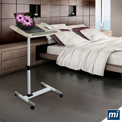Promo ๐ Rolling Carts Mount-It! Rolling Laptop Tray, Height Adjustable Bedside Cart With Caster Wheels (MI-7946) โค๏ธ 4 Promo ๐ Rolling Carts Mount-It! Rolling Laptop Tray, Height Adjustable Bedside Cart With Caster Wheels (MI-7946) โค๏ธ - Image 2
