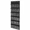 Best Sale 🔔 Honey-Can-Do 👟 Shoe Racks Honey Can Do 24 Pocket Over-Door 👟 Shoe Organizer, Black (SFT-01249) ✨ -Change Your Whole Storage & Organization. unnamed file 37