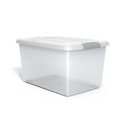 Brand new ๐ Storage Bins & Totes Iris Store & Slide 61 Qt. Latch Lid Storage Bin, Clear (TR58301) โ 3 Brand new ๐ Storage Bins & Totes Iris Store & Slide 61 Qt. Latch Lid Storage Bin, Clear (TR58301) โ
