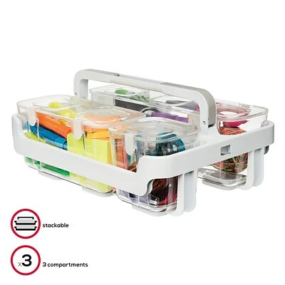 Top 10 👏 Deflect-O Storage Bins & Totes Deflecto 16.54 Qt. Lift Off Lid Storage Tote, White (29003) ⭐ 4 Top 10 👏 Deflect-O Storage Bins & Totes Deflecto 16.54 Qt. Lift Off Lid Storage Tote, White (29003) ⭐ - Image 2