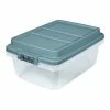Best reviews of 😉 Storage Bins & Totes Hefty Hi-Rise 18 Qt. Lift Off Lid Storage Tote, Gray/Clear, 8/Pack (HFT-7160010665666-8) 🔔 -Change Your Whole Storage & Organization. unnamed file 420