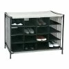 Best deal ⌛ Shoe Storage Simplify 👟 Shoe Cubby, 16 Compartment, Black (23200-BLACK) 💯 -Change Your Whole Storage & Organization. unnamed file 426