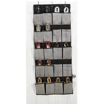Outlet ๐ Shoe Storage Simplify ๐ Shoe Organizer, 20-Pocket, Black (25426-BLACK) ๐ฏ 4 Outlet ๐ Shoe Storage Simplify ๐ Shoe Organizer, 20-Pocket, Black (25426-BLACK) ๐ฏ - Image 2