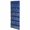 Promo 💯 Honey-Can-Do 👟 Shoe Racks Honey Can Do 24 Pocket Over-Door 👟 Shoe Organizer, Blue (SFT-01278) 🎉 -Change Your Whole Storage & Organization. unnamed file 467