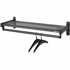 Top 10 ๐ Clothes Racks & Portable Closets Quartetยฎ Shelf Rack, Mounts To Wall, Black, 36"W X 9"H ๐