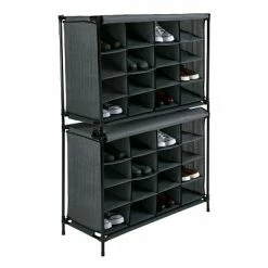 Deals 🌟 Shoe Storage Simplify 👟 Shoe Cubby, 16 Compartment, Grey (23200-GREY) 🌟 -Change Your Whole Storage & Organization. unnamed file 48