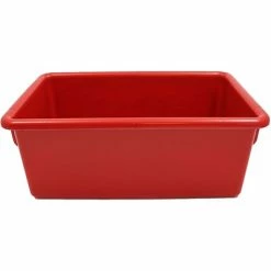 New ⭐ Jonti-Craft® Teacher Supplies Jonti-Craft® Cubbie Tray; Red, 8-5/8" X 13-1/2" X 5-1/4" 💯