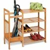 Outlet 🔥 Honey-Can-Do 👟 Shoe Racks Honey Can Do® Bamboo Entryway Organizer 🧨 -Change Your Whole Storage & Organization. unnamed file 494